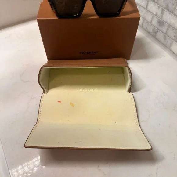 Burberry Tortoise Shell Sunglasses - Picture 10 of 12